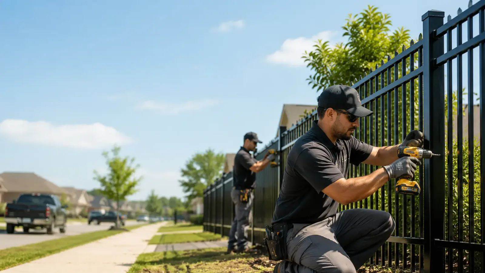 Metal Fence Installation in Donaldson, IN